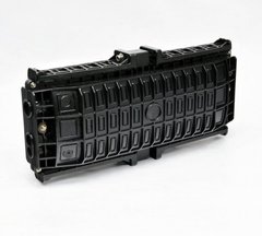 Pass-through type sleeve, 6 mechanical cable inputs, 8 splice cassettes, 96 splice protectors Orient DF-J08-96
