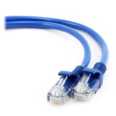 Patch cord 0.5m, RJ45, cat.5e, UTP, LSZH, blue Molex PCD-01000-0H