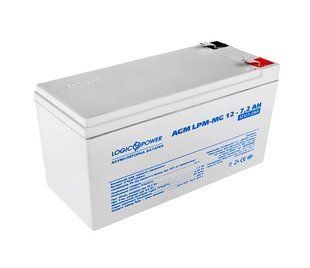 Photo of Multi-gel battery AGM LPM-MG 12 &ndash; 7.2 AH &ndash; buy online with delivery across Ukraine at Net-server