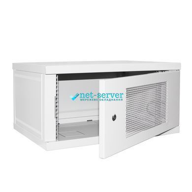 Photo of Server cabinet IP 19" 6U 600x600 collapsible, perforated, gray &ndash; buy online with delivery across Ukraine at Net-server