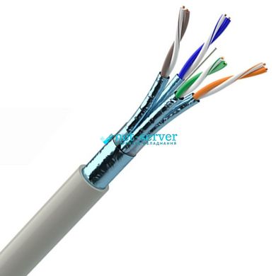 Twisted pair, F/FTP, cat.7, cross-section 0.56 mm, copper, 305 meters OK-Net 7935051m305