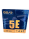 Вита пара, U/UTP, cat.5e, перетин 0,51 мм, мідь, 305 метрів GEAR GEC-UTPCU051305