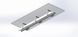 Clamp with swivel frame 100x60 gray.