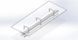 Clamp with swivel frame 100x60 gray.