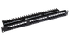 Мережева патч-панель RJ-45, 19 ", 24 порти, 1U, cat.5e, UTP, Hypernet PP-UTP24-WMR