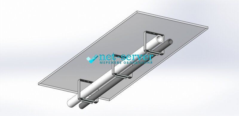 Photo of Clamp with swivel frame 100x60 gray. &ndash; buy online with delivery across Ukraine at Net-server