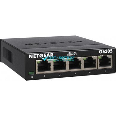 NETGEAR GS305 5xGE Switch, Unmanaged