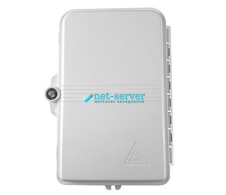 Фото Бокс герметичний розподільний на 4 SC Simplex/LC duplex 205x135x40 мм LW-GFS23-04 &ndash; купити з доставкою по Україні в інтернет-магазині Net-server