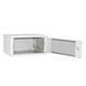 Server cabinet IP 19" 6U 600x600 collapsible, tempered glass, gray