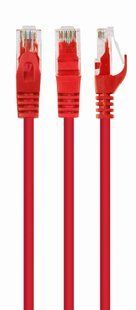 Фото Патч-корд мережевий UTP Cat 6 Cablexpert PP6U-1.5M/R, 1.5 м, червоний, RJ45-RJ45, литий, 50u &ndash; купити з доставкою по Україні в інтернет-магазині Net-server