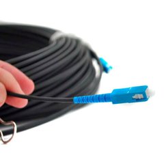 External optical patch cord SC/UPC-SC/UPC, SM, 10m, Simplex