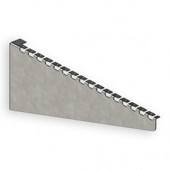 Wall bracket for mesh tray 400 mm, quick mount, 1.5 mm, galvanized CMS-CWB400E1.5Z