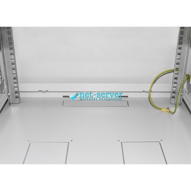 Фото Серверный шкаф IP 19" 9U 600x450 разборной, перфорированный, серый &ndash; купить с доставкой по Украине в интернет-магазине Net-server