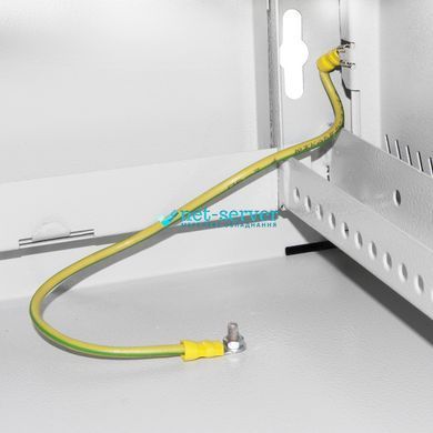 Фото Серверный шкаф IP 19" 9U 600x450 разборной, перфорированный, серый &ndash; купить с доставкой по Украине в интернет-магазине Net-server