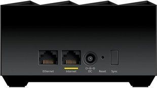 Photo of WiFi system NETGEAR Nighthawk MK63 AX1800 WiFi 6, MESH, 1xGE LAN, 1xGE WAN, black. color (3 pcs.) &ndash; buy online with delivery across Ukraine at Net-server