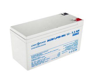 Photo of Multi-gel battery AGM LPM-MG 12 &ndash; 7.5 AH &ndash; buy online with delivery across Ukraine at Net-server