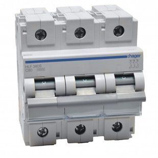 Photo of Automatic switch (3p,C,80A) Hager HLF380S &ndash; buy online with delivery across Ukraine at Net-server