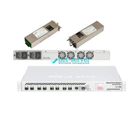 Router managed by Mikrotik Cloud Core Router CCR1072-1G-8S+