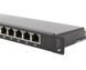 Network patch panel 19", 24 ports, 0.5U, cat.6, FTP, Hypernet PP-KFSTP6-24-05U