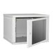 Server cabinet 9U 600x600 collapsible, glass, gray