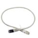 Patch cord 1m, U/FTP, cat.6A, RJ45, copper, gray, Electronical PC004-C6A-100