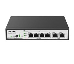 Switch D-Link DES-1100-06MP 4xFE PoE, 2x1GE