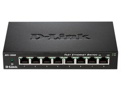 Switch D-Link DES-1008D 8xFE, Desktop metal, unmanaged