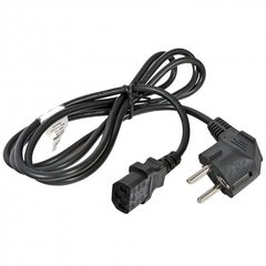 Power cord C13-CEE 7/7 cord 3m, 1mm2, VDE PC-186-VDE-3M