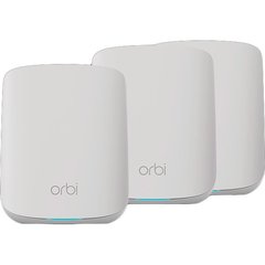 WiFi-система NETGEAR RBK353 AX1800 WiFi 6, MESH, 3xGE LAN, 1xGE WAN, бел. цв. (3шт.)