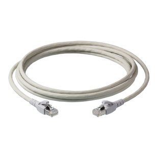 Фото Патч-корд 10м, S/FTP, cat.6а, RJ45, медь, серый, LSZH, Corning CCAAGB-G1002-A100-C0 &ndash; купить с доставкой по Украине в интернет-магазине Net-server