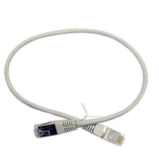 Photo of Patch cord 2m, U/FTP, cat.6A, RJ45, copper, gray, Electronical PC004-C6A-200 &ndash; buy online with delivery across Ukraine at Net-server