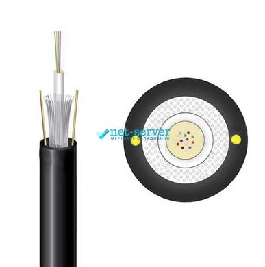 Fiber optic cable 24 fiber dielectric, Singlemode (1 kN) UT0024-SM-15