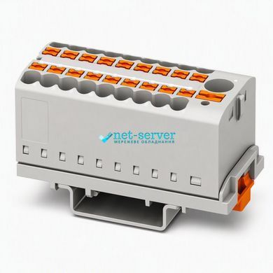 Фото Распределительный блок PTFIX, 18 &times; 2,5 мм&sup2; &mdash; PTFIX-2-18 &ndash; купить с доставкой по Украине в интернет-магазине Net-server