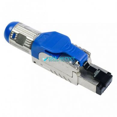 Фото Польовий розʼєм RJ45 Cat.8 STP безінструментальний (Toolless) для 25GBASE-T Kingda KD-PG8030-C8 &ndash; купити з доставкою по Україні в інтернет-магазині Net-server