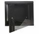 Wall cabinet 19", 9U, W600xD500xH503, collapsible, economy, glass, black ES-E950B