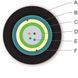 Fiber optic cable U-DQ(ZN)(SR)H 4G50 OM3, ClearCurve, corrugated armor, dielectric reinforcing elements, LSZH/FRNC Corning FWCT01-S0004-H004