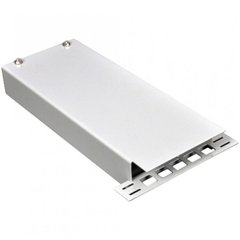 Mini Box for 4 Fibers with Cable Organizer, Gray UA-FOBSМ-G