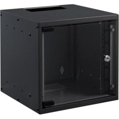 Server wall cabinet 10" 6U, 306x300x305 (W*D*H) black MIRSAN MR.SOH06U30DE.01