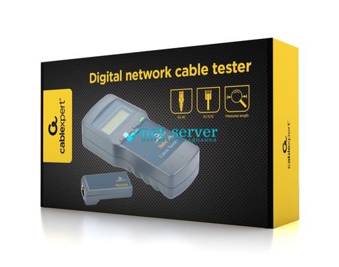 Digital network cable tester RJ-45/RJ11/BNC/USB Cablexpert NCT-3