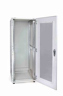 Фото Шкаф серверный напольный 33U 600х800 двери стекло &ndash; купить с доставкой по Украине в интернет-магазине Net-server