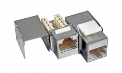 RJ45 module, Keystone, FTP, cat.6, 110, Slim, W - 17.3 mm, EPNew 6KTVM-F0TIN