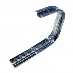 Extended ceiling/wall bracket for mesh tray 200 mm, quick mount, 2.0 mm, galvanized CMS-PWB200E2.0Z