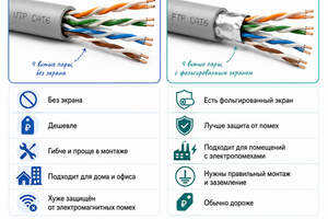 Чим відрізняється UTP від FTP