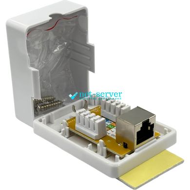 Outdoor socket 1xRJ45, cat.5e, FTP