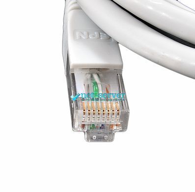 Фото Патч-корд 10м, UTP, cat.6, LSZH, RJ45, медь, серый, EPNew CBL-62U10MGYLSZHZ &ndash; купить с доставкой по Украине в интернет-магазине Net-server