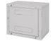 Настенный серверный шкаф 19" односекционный 12U, 635x600x495мм (В*Ш*Г) собран, серый, Triton RBA-12 AS5-CAX-A1