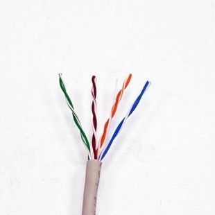 Photo of Twisted pair U/UTP, cat.5e, AWG 24, PVC, FutureCom, gray, Corning UU008995589 &ndash; buy online with delivery across Ukraine at Net-server