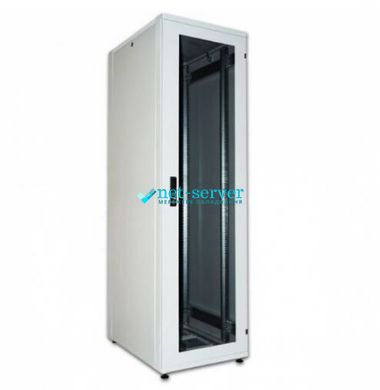 Floor cabinet 25U, 19”, 600x800 (W*D), dismountable, Hypernet FNC8-25U-FLAT