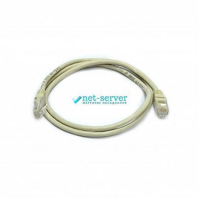Фото Патч-корд 5м, UTP, cat.5e, RJ45, медь, серый, Kingda PAUT3500 &ndash; купить с доставкой по Украине в интернет-магазине Net-server