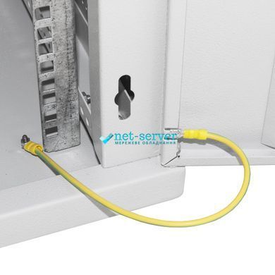 Photo of Server cabinet 12U 600x600 collapsible, glass, gray &ndash; buy online with delivery across Ukraine at Net-server